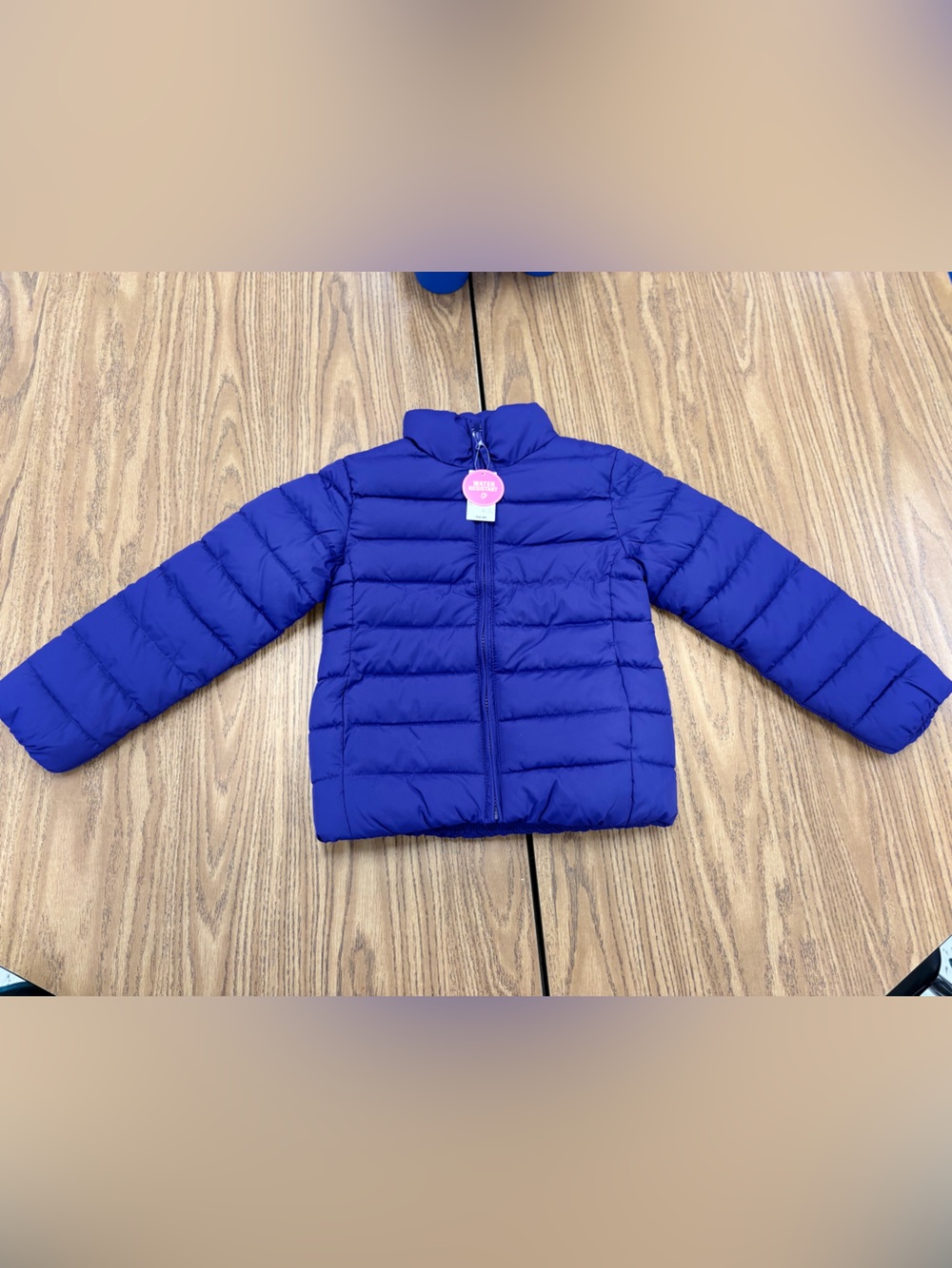 The Children's Place Deep Purple Quilted Puffer Jacket